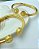 Bracelete De Metal Sao Bento Com Verniz Italiano Qtd - 01 Unid - Imagem 1