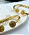 Bracelete De Metal Sao Bento Com Verniz Italiano Qtd - 01 Unid - Imagem 2