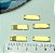 Pingente Chapa Medida 21X6Mm Ouro - 01 Unid - Imagem 1