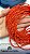 Fio Madreperola 3Mm Vermelho - O Fio - Imagem 2
