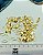 Entremeio Navete 13X4Mm - 100 Pçs - Banho De 02 Milesimos De Ouro 18K - Imagem 4