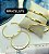 Bracelete Fino Liso Ouro - 01 Unid - Imagem 1