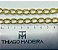 Corrente Elo Longo 2Mm - Banho Alumínio Ouro - Corrente Balão Arame 2Mm - Grume Aberta - Imagem 6