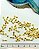 Finalizador Gota Abs Ouro - 50 Pçs - Imagem 3