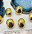 Brinco Oval Ouro  - O Par - Imagem 2