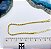 Pulseira Cordao Baiano Ouro - 01 Unid - Imagem 2