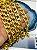 Corrente Grume Lixada Arame 3,5Mm - Aluminio Anodizada Ouro - 1 Metro - Imagem 2