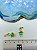 Pingente Menina Com Zirconia Verde Agua Ouro - 01 Unid - Imagem 1