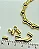 Entremeio Tubo 8x5Mm Ouro - 50Pçs - Imagem 3