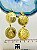 Pingente Religioso Medalha Nossa Senhora Das Graças 3Cm Ouro - 01 Unid - Imagem 1