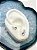 BRINCO ZIRCONIA REDONDO COLORIDO PRATA - EAR CUF - BANHO PRATA 1000 CAMADA 50 MILÉSIMOS COM VERNIZ - SEMIJOIA - 1 PAR - Imagem 1