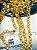 CORRENTE GUARANA ELO PORTUGUES - ARAME 2MM - BANHO OURO 18K CAMADA 2 MILESMOS COM VERNIZ - 1 METRO - Imagem 2