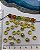 Entremeio Rondele Cravejado 8mm Ouro - 50pcs - Imagem 3