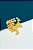 Pingente Bolinha 4mm Ouro - 50pçs - Imagem 1