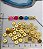 Entremeio Disco 8mm Ouro - 30pçs - Imagem 1