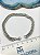 Pulseira aço inox - medida 21cm - Nao escurece Nunca - modelo entrelaçada - 1 unidade - Imagem 3