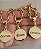 Colar Medalha Personalizado Nome Ouro - 01 unid - Imagem 1
