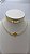 Colar Riviera Com Trevo 45cm Ouro - 01 Und - Imagem 1