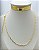 Colar Cartier diamantada com extensora - medida 45cm - Banho ouro 18k com 2 milésimos de camada - 1 unidade - Imagem 2