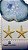 Pingente Estrela Ouro - 01 und - Imagem 1