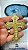 Pingente Religioso Cruz Ouro - 01 und - Imagem 2