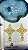 Pingente Religioso Cruz Ouro - 01 und - Imagem 3