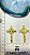 Pingente Religioso Cruz Ouro - 01 und - Imagem 3
