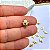 Pingente Mao de Fatima 02 Saidas Ouro - 01 unid - Imagem 2
