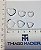 Trio Brinco Coracao Click banho prata 925 semijoia - conjunto com 3 pares - Imagem 2