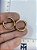 Brinco Argola 17mm - Aço Inox Argola dourado  - tipo click - 1 par - Imagem 3