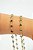 Corrente Cristal Black Diamond Banho Ouro E Verniz Cataforetico - 1,30 Mt - Imagem 1