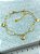 Pulseira concha Banho Ouro 2 milésimos - 1 unidade - Imagem 1