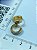 Brinco Argola Click Aço Inox dourado  - 1 par - Imagem 2