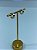 Brinco Argola Click Aço Inox dourado  - 1 par - Imagem 3
