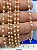 Corrente Perola 3mm banho ouro 2 milésimos com verniz - 1 metro - Imagem 2