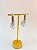 Brinco Argola Gota banho niquel branco - 1 par - Brinco super leve - Imagem 2