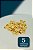 Entremeio Quadrado 2X2Mm Liso Ouro - 5 milesimos - 100 Pçs - Imagem 1