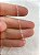 Corrente Coracao pequena 3mm - Alongadora extensora - Banho Prata 925 com 50 Milésimos e Verniz italiano - 1 Metro - Imagem 2