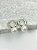 Brinco argola tipo click com pérola - banho diamante - 1 par - Imagem 4