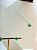 Conjunto Pedra Carre - colar veneziana com pingente e brinco zirconia - banho Prata 925 com 50 milésimos e verniz italiano - Imagem 2