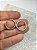 Trio Brinco Argola Aço Inox tipo click - antialergico - P M G - 3 pares - Imagem 2