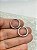 Trio Brinco Argola Aço Inox tipo click - antialergico - P M G - 3 pares - Imagem 4