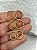 Trio Brinco Argola Aço Inox Dourado tipo click - antialergico - P M G - 3 pares - Imagem 1