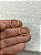 Trio Brinco Argola Aço Inox Dourado tipo click - antialergico - P M G - 3 pares - Imagem 4