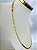 Colar Aço Inox corrente diamantada espessura de 5mm Dourado antialergico medida 70cm - 1 unidade - Imagem 2