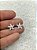 Brinco Estrela do mar com Zirconia banho diamante com verniz - 1 par - Imagem 1