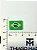 Pingente Passante Bandeira do Brasil - 01 unid - Imagem 2