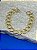 Pulseira Elo Aberto ** Sem Fecho ** medida 16cm - banho ouro 2 milésimos com verniz - 1 unidade - Imagem 3