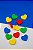 Pingente Passante Coração - cores sortidas -12pçs - Imagem 1
