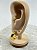 Brinco Argola Aço Inox dourado - antialergico - 1 par - Imagem 1